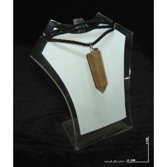 گردنبند جید نارنجی