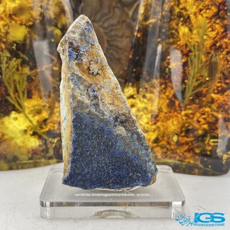 سنگ آزوریت بلور دکوری کلکسیونی تکه ایی از بهشت Azurite