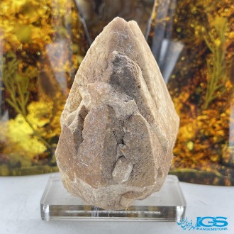سنگ کوارتز Quartz در کوهی طبیعی کلیکسیونی