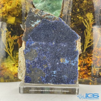 آزوریت بلور دکوری کلکسیونی تکه ایی از بهشت Azurite