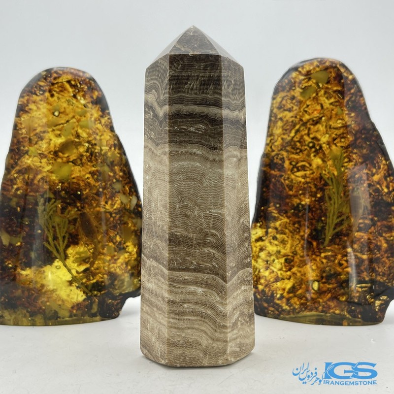 منشور سنگ آراگونیت Aragonite