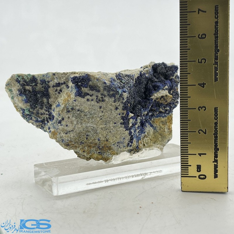 آزوریت بلور دکوری کلکسیونی تکه ایی از بهشت Azurite
