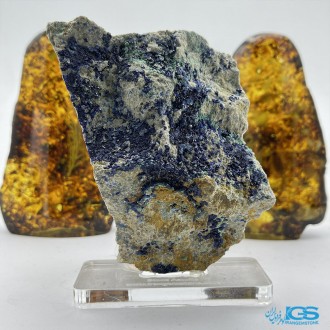 آزوریت بلور دکوری کلکسیونی تکه ایی از بهشت Azurite