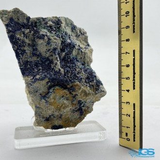 آزوریت بلور دکوری کلکسیونی تکه ایی از بهشت Azurite