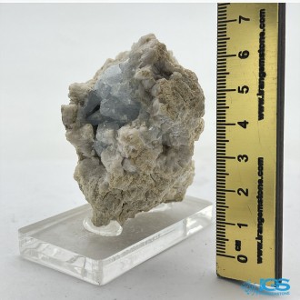 ژئود سنگ سلستین راف طبیعی آبی Celestine