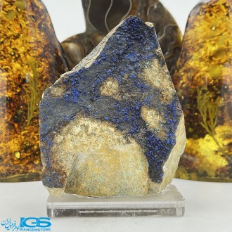 آزوریت بلور دکوری کلکسیونی تکه ایی از بهشت Azurite