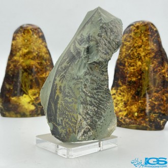 سنگ کلکسیونی دندریت Dendrite فسیل شجر دار