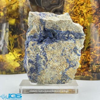 آزوریت بلور دکوری کلکسیونی تکه ایی از بهشت Azurite