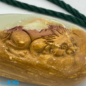 سنگ جاسپر ماساژ بدن  زرد Jasper