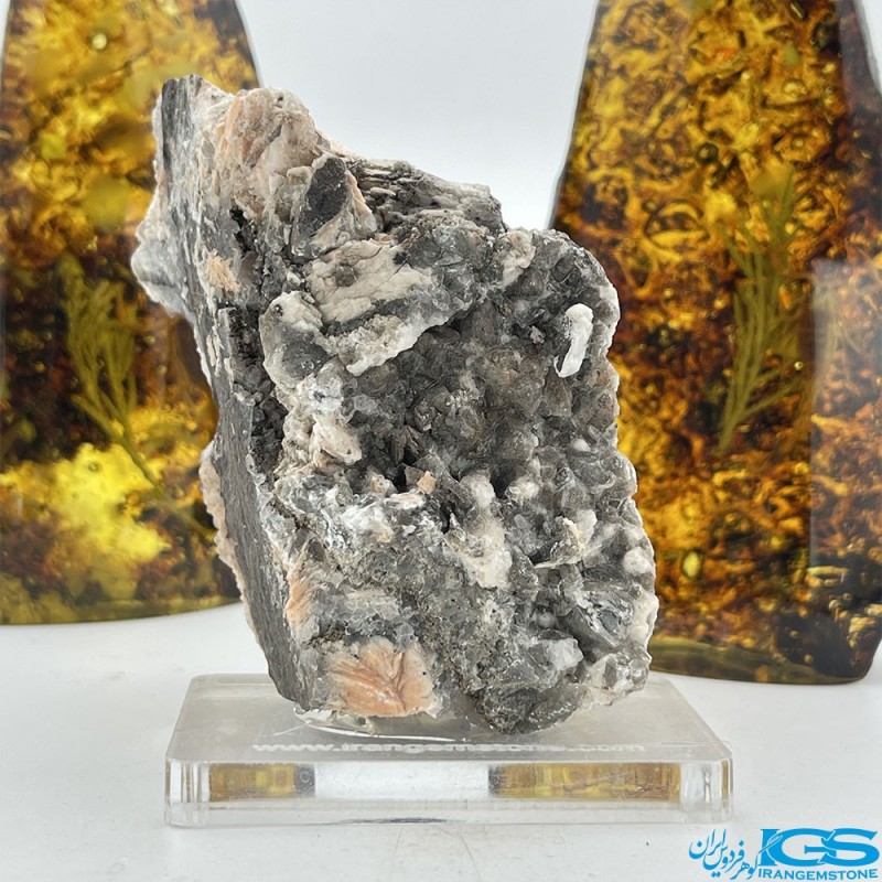 سنگ کوارتزدودی راف ایرانی دکوری کلکسیونی Smoky Quartz
