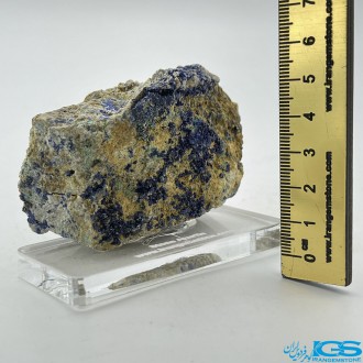 آزوریت بلور دکوری کلکسیونی تکه ایی از بهشت Azurite