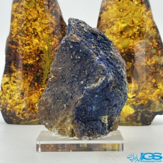 آزوریت بلور دکوری کلکسیونی تکه ایی از بهشت Azurite