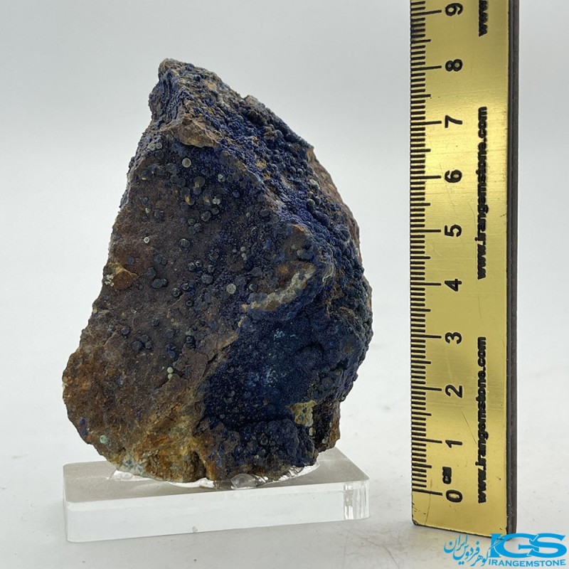 آزوریت بلور دکوری کلکسیونی تکه ایی از بهشت Azurite