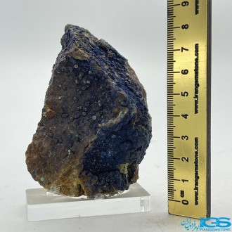 آزوریت بلور دکوری کلکسیونی تکه ایی از بهشت Azurite