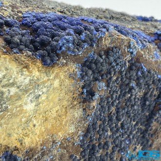 آزوریت بلور دکوری کلکسیونی تکه ایی از بهشت Azurite