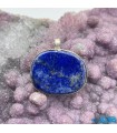 گردنبندسنگ لاجورد نقره افغانستان Lapis lazuli