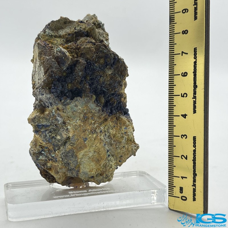 آزوریت بلور دکوری کلکسیونی تکه ایی از بهشت Azurite