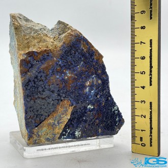 آزوریت بلور دکوری کلکسیونی تکه ایی از بهشت Azurite