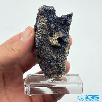 آزوریت بلور دکوری کلکسیونی تکه ایی از بهشت Azurite