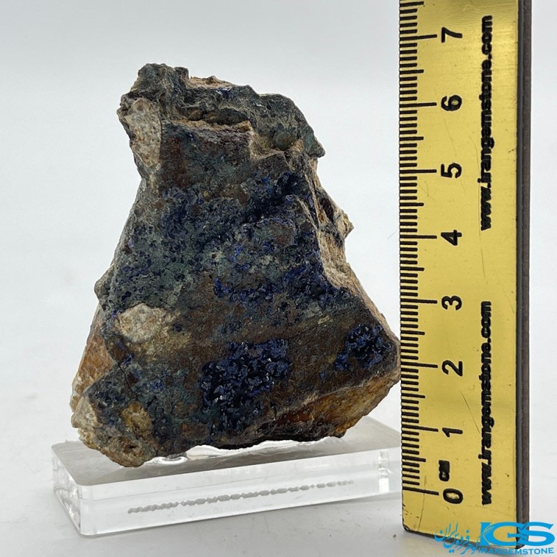 آزوریت بلور دکوری کلکسیونی تکه ایی از بهشت Azurite