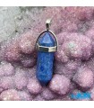 گردنبند منشور سنگ لاجورد افغانستان Lapis lazuli
