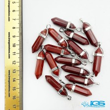 منشور آویز سنگ جاسپر قرمز Jasper