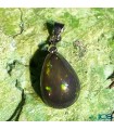 گردنبند سنگ اوپال سیاه استرالیا Opal