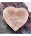 ظرف سنگ رزکوارتز تراش قلب rose quartz