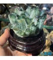 سنگ بلور دار کریستال کوارتز سبز Crystal Quartz درنجف طبیعی
