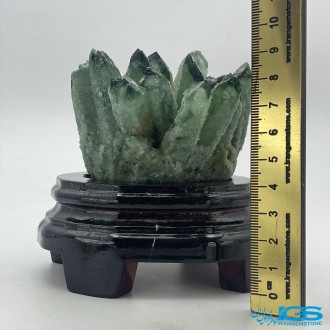 سنگ بلور دار کریستال کوارتز سبز Crystal Quartz درنجف طبیعی