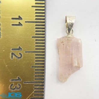 گردنبند سنگ تورمالین صورتی watermelon Tourmaline