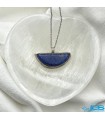 گردنبند سنگ لاجورد افغانستان بدون زنجیر ورشو Lapis lazuli