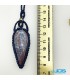 گردنبند سنگ جاسپر با بند مکرومه Jasper