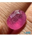 نگین جواهر یاقوت سرخ برمه هند تراش اوال اصل با فاکتور sapphire Ruby