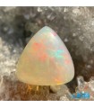 نگین سنگ اوپال سفید درخشان اصل استرالیا Opal