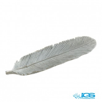 جاعودی شاخه ای طرح پر سفید