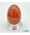سنگ جاسپر قرمز تراش تخم مرغی Jasper