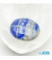 سنگ لاجورد آبی ماساژ درمانی با رگه های طلا افغانستان Lapis lazuli