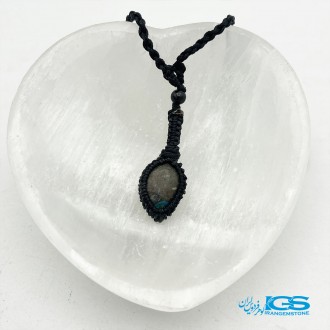 گردنبند سنگ کریزوکولا کلکسیونی و دکوری Chrysocola