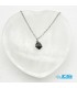 گردنبند سنگ مگنتیت راف Hematite