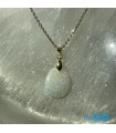 گردنبند سنگ اوپال سنتتیک بدون زنجیر Opal