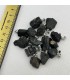 گردنبند سنگ تورمالین سیاه راف Tourmaline بدون زنجیر و بند