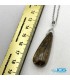 گردنبند سنگ چشم ببر تراش اشک بدون بند TIGER EYE