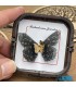 گردنبند طلا مدل پروانه پارچه ایی 130 سوت Butterfly gold necklace