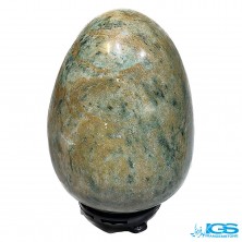 سنگ یشم جید سبز تراش تخم مرغ jade