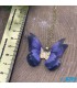 گردنبند طلا مدل پروانه پارچه ایی 130 سوت Butterfly gold necklace