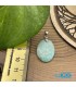 گردنبند سنگ آمازونیت بدون زنجیر Amazonite