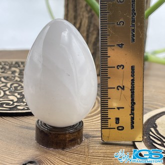 سنگ کریستال کوارتز تراش تخم Crystal Quartz درنجف طبیعی