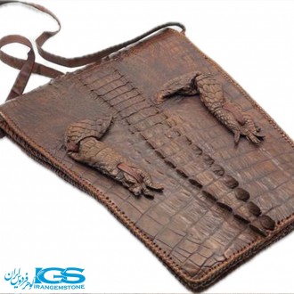 کیف پوست طبیعی تمساح کروکدیل
