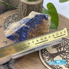 سنگ آزوریت بدون تراش دکوری Azurite